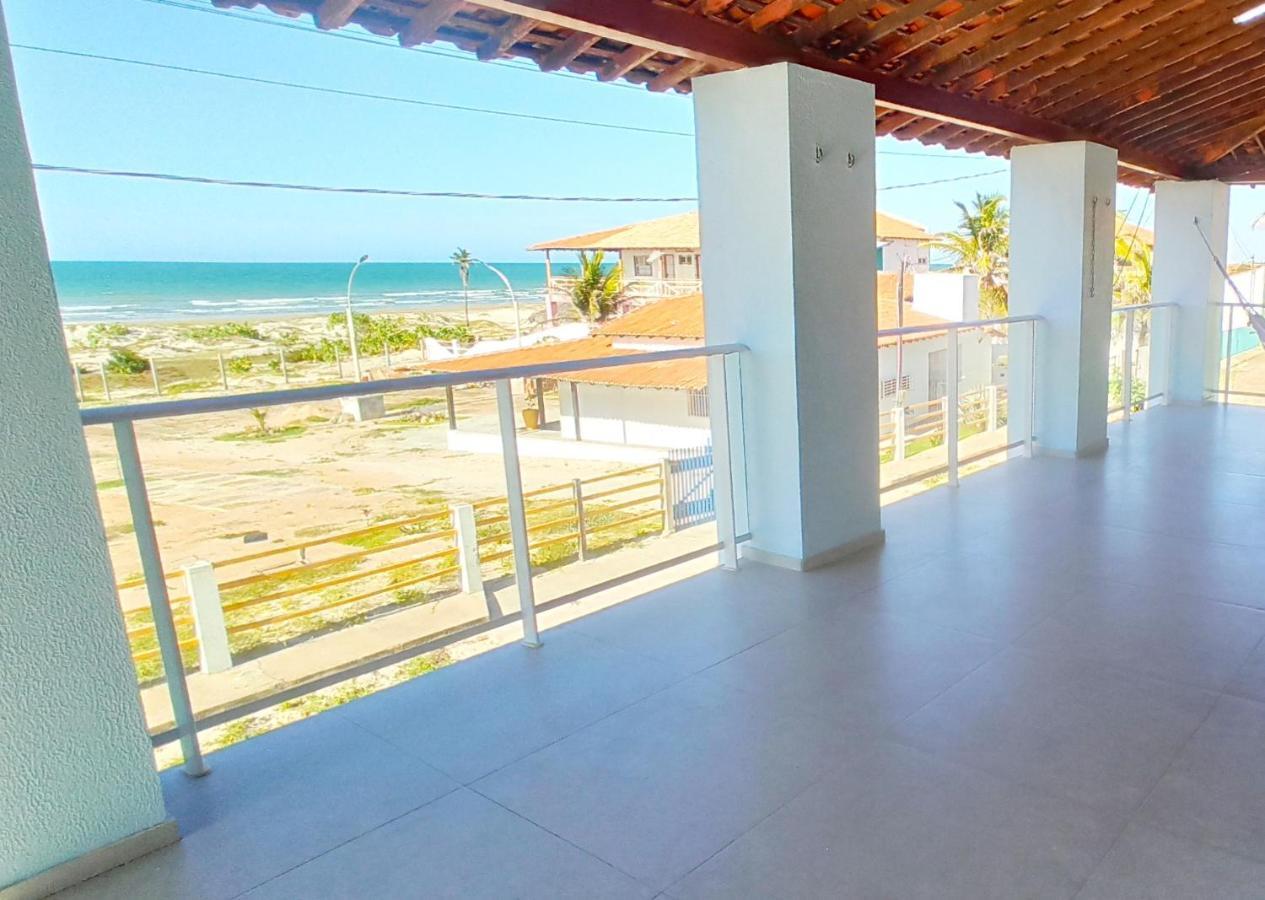 Villa Casa duplex beira mar reformada com piscina no Peito Moça à Luis Correia Extérieur photo