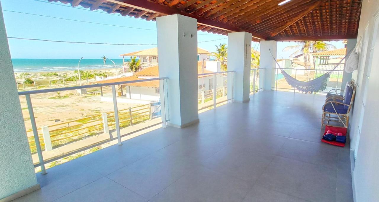 Villa Casa duplex beira mar reformada com piscina no Peito Moça à Luis Correia Extérieur photo